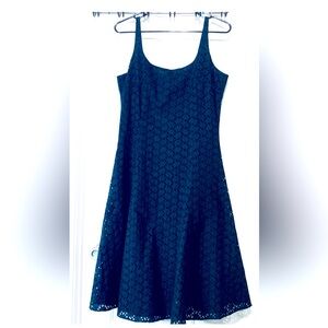 Gap Navy blue Eyelets dress size 8